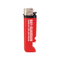 Promotional Child Resistant Lighter with Bottle Opener