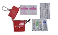 Custom Water Resistant Adventurer First Aid Kit With Carabiner