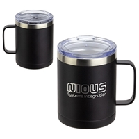 Branded 14 oz. Copper-Coated Powder-Coated Insulated Mug