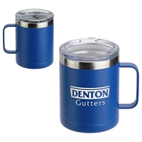 Promotional 14 oz. Copper-Coated Powder-Coated Insulated Mug