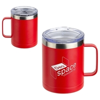 14 oz. Copper-Coated Powder-Coated Insulated Mug with your logo