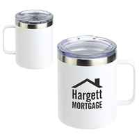 14 oz. Copper-Coated Powder-Coated Insulated Mug imprinted with your logo