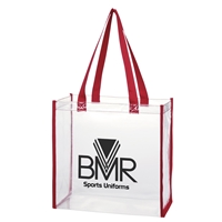 Branded Clear Tote Bag