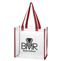 Clear Tote Bag imprinted with your logo