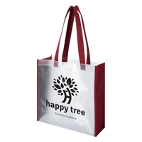Branded Heathered Frost Tote Bag