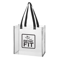 Promotional Clear Reflective Tote Bag